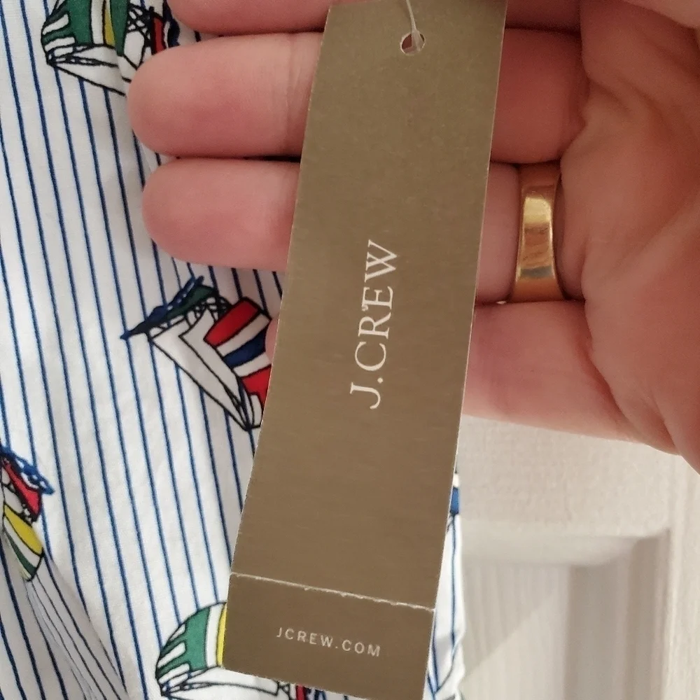 J. Crew Printed boxers in Boat print size Small